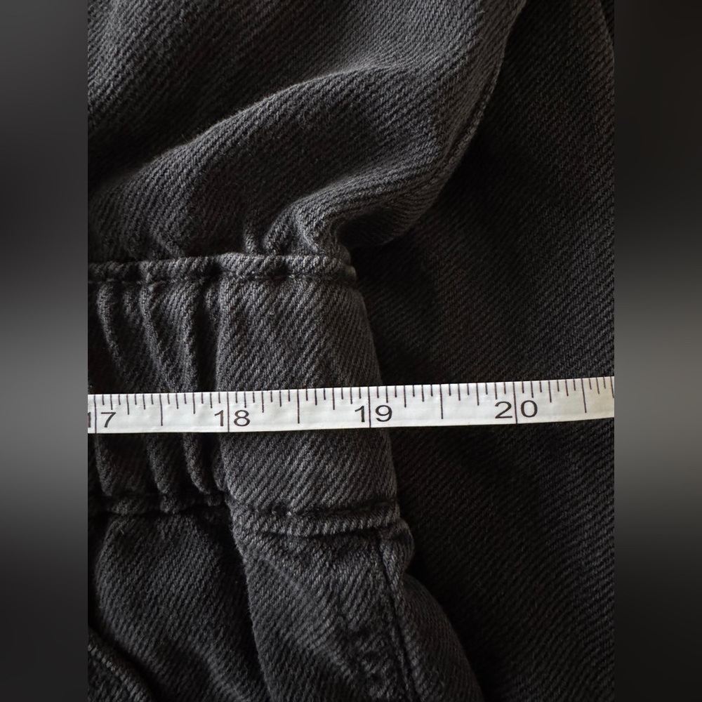 Universal Thread Black Baggy Denim Jumpsuit, Size 16 - NWT - Picture 7 of 10
